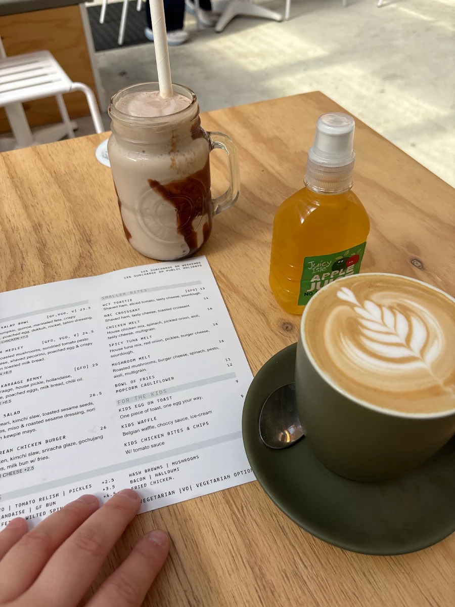 Menu, Banksia Burwood
