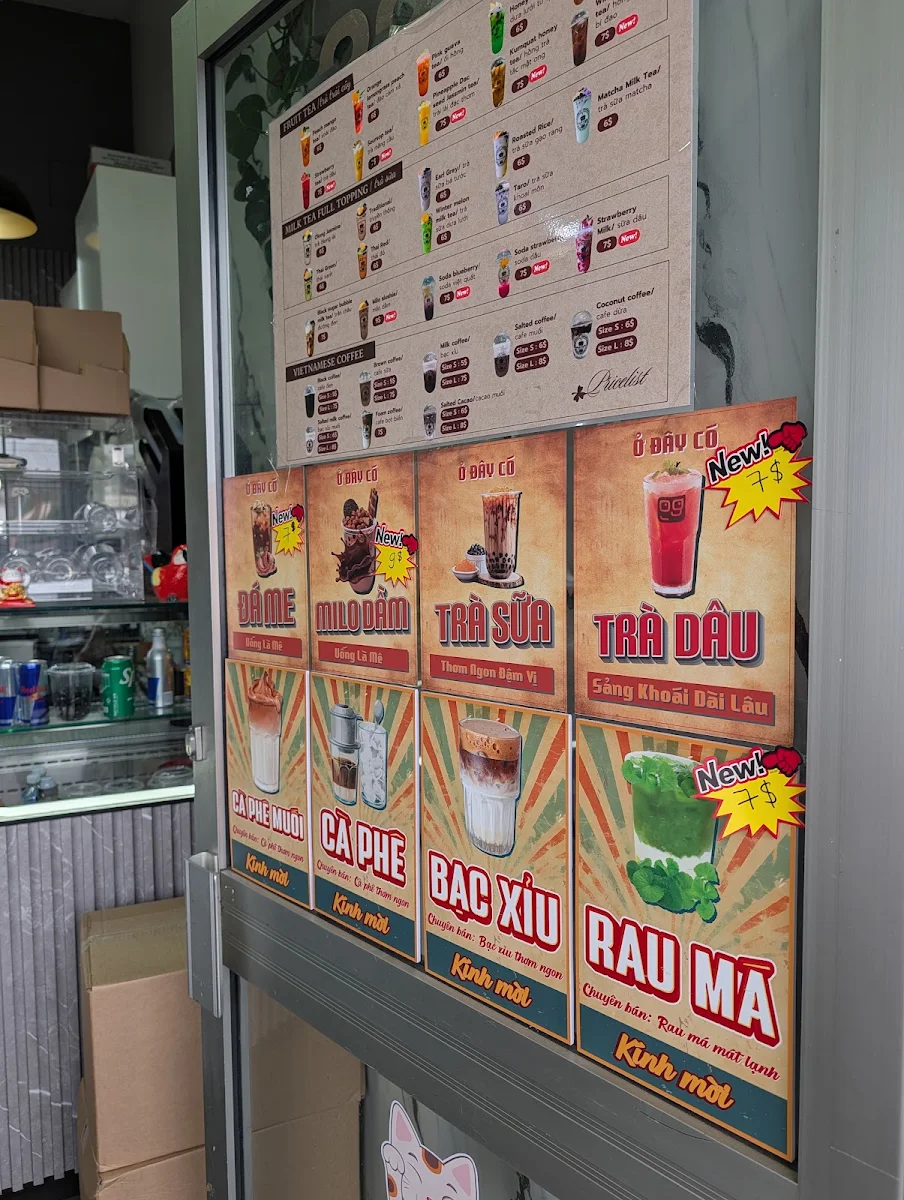 Menu, KIJO CAFE