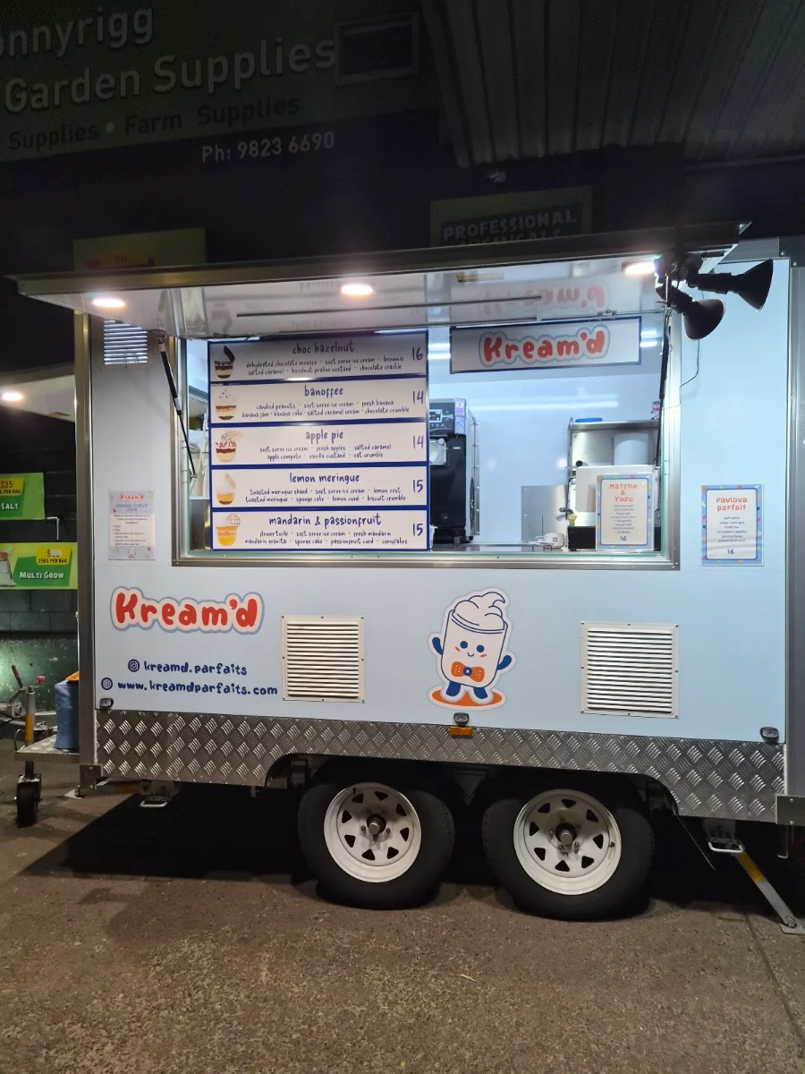 Menu, Kream'd parfaits