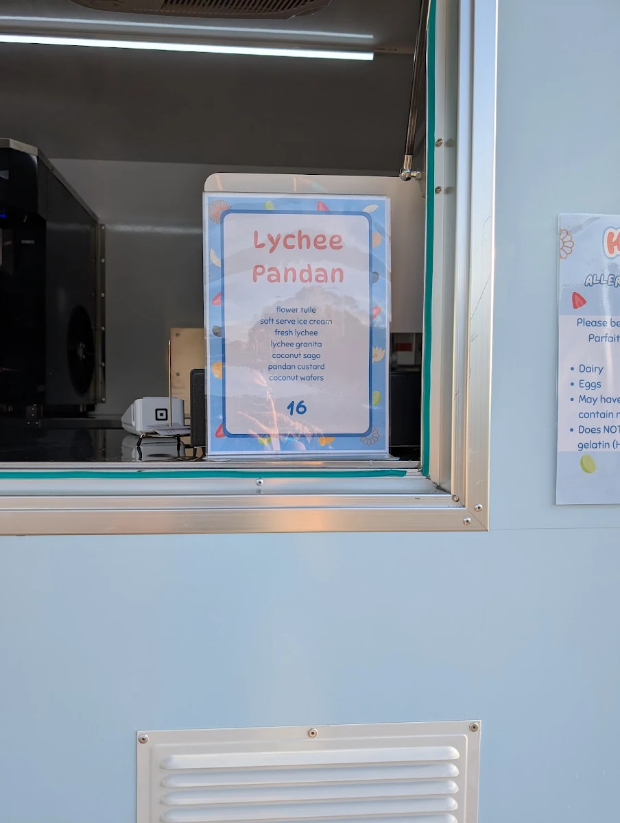 Menu, Kream'd parfaits