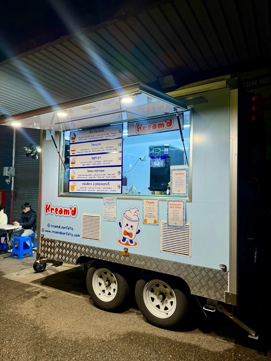 Menu, Kream'd parfaits