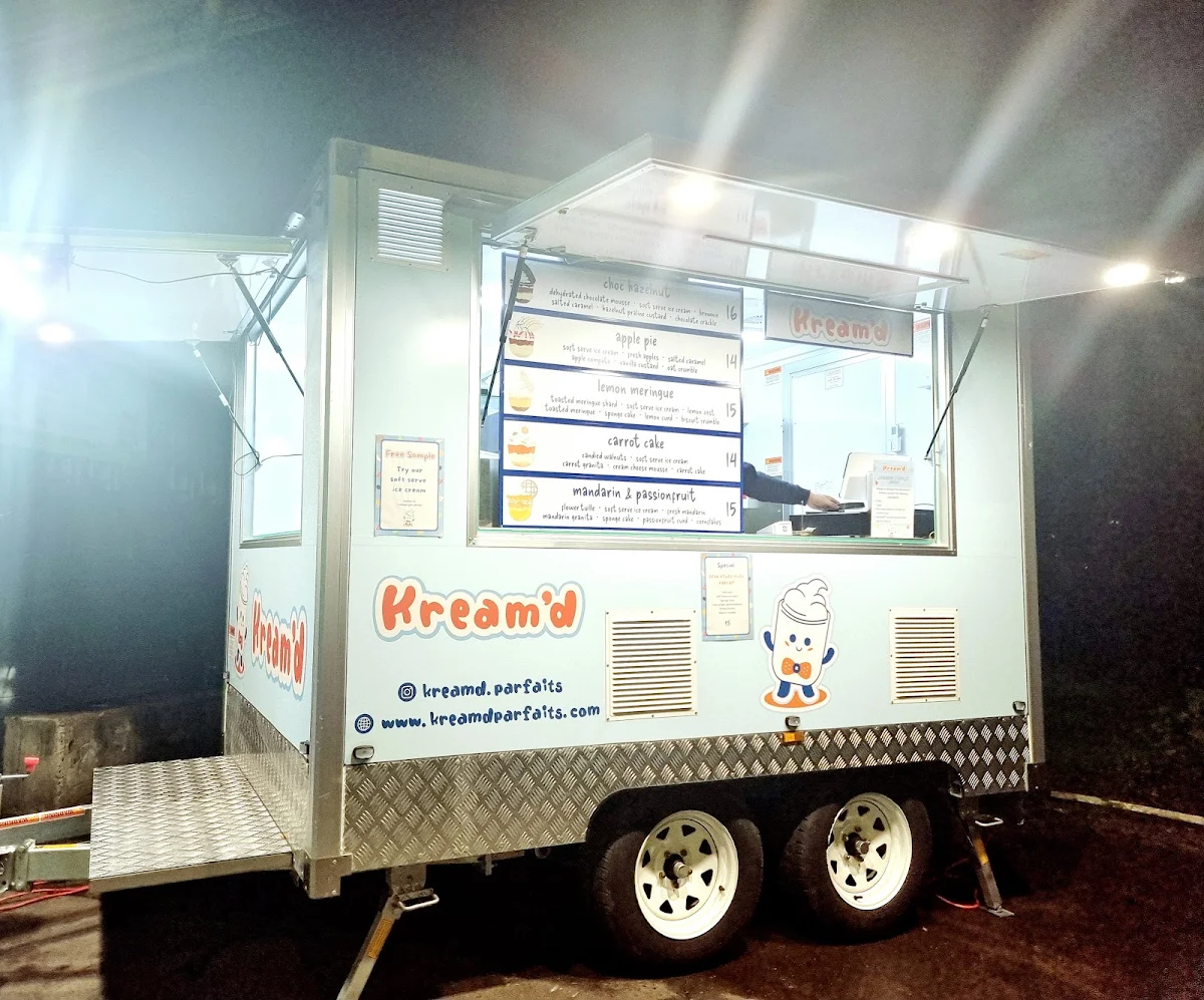 Menu, Kream'd parfaits