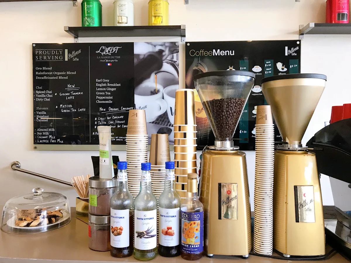 Menu, Ambrosia Cafe
