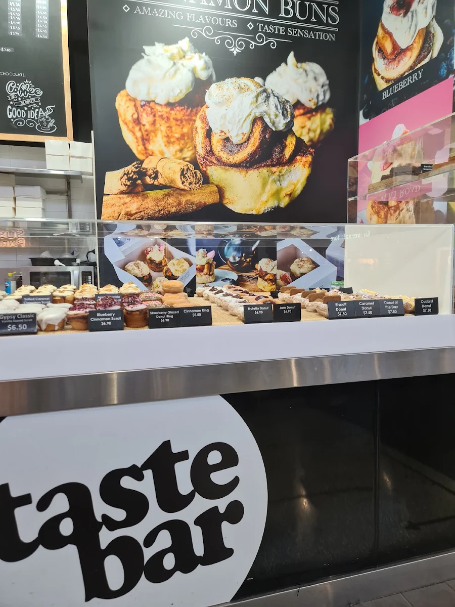 Menu, Taste Bar