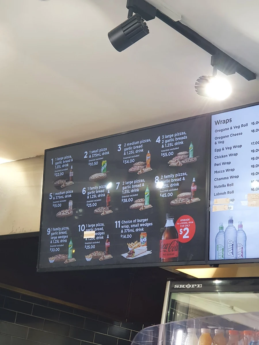Menu, Suhhtan Bakery