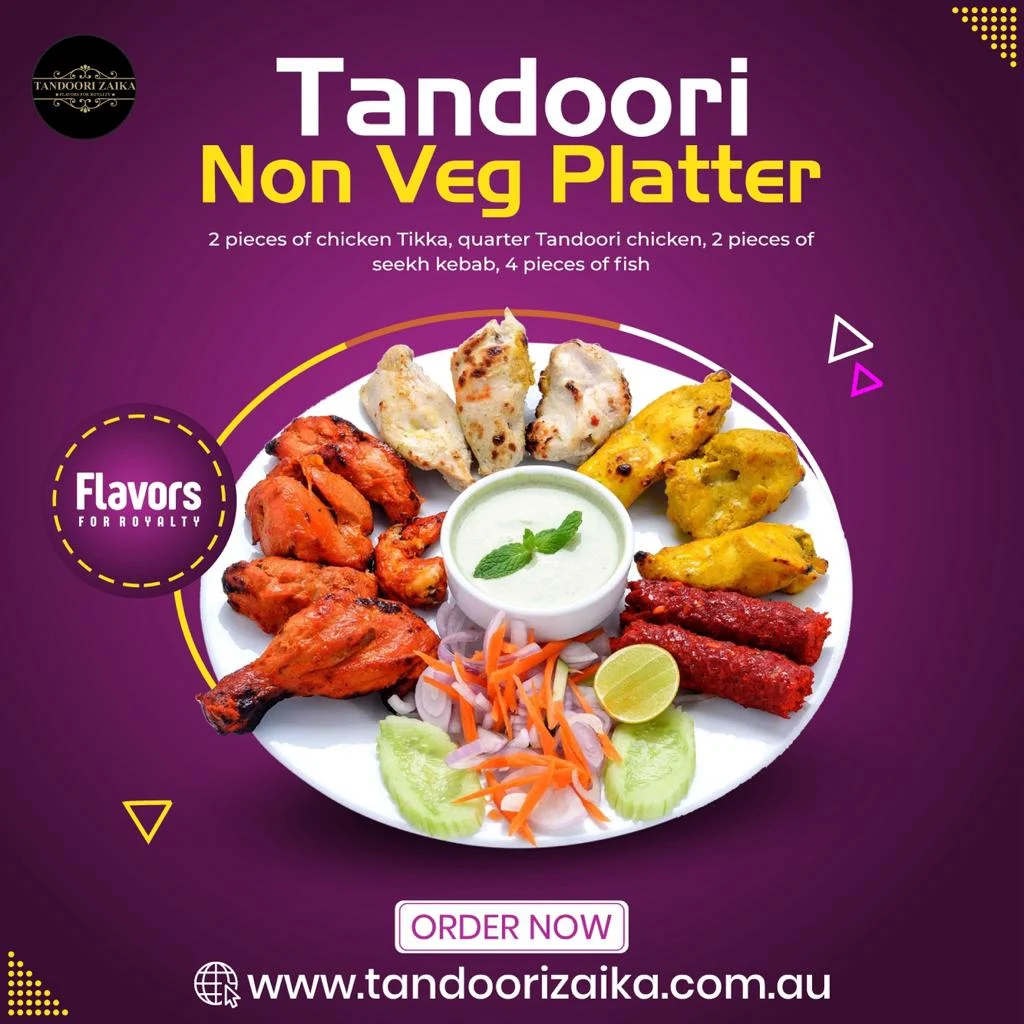 Menu, Tandoori Zaika