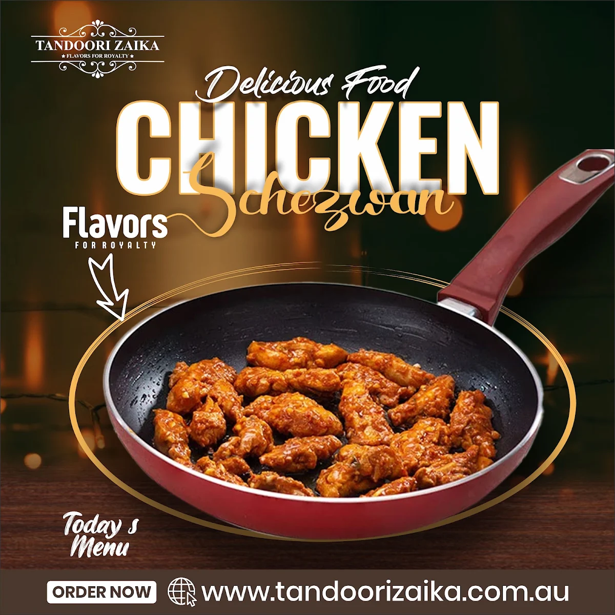 Menu, Tandoori Zaika
