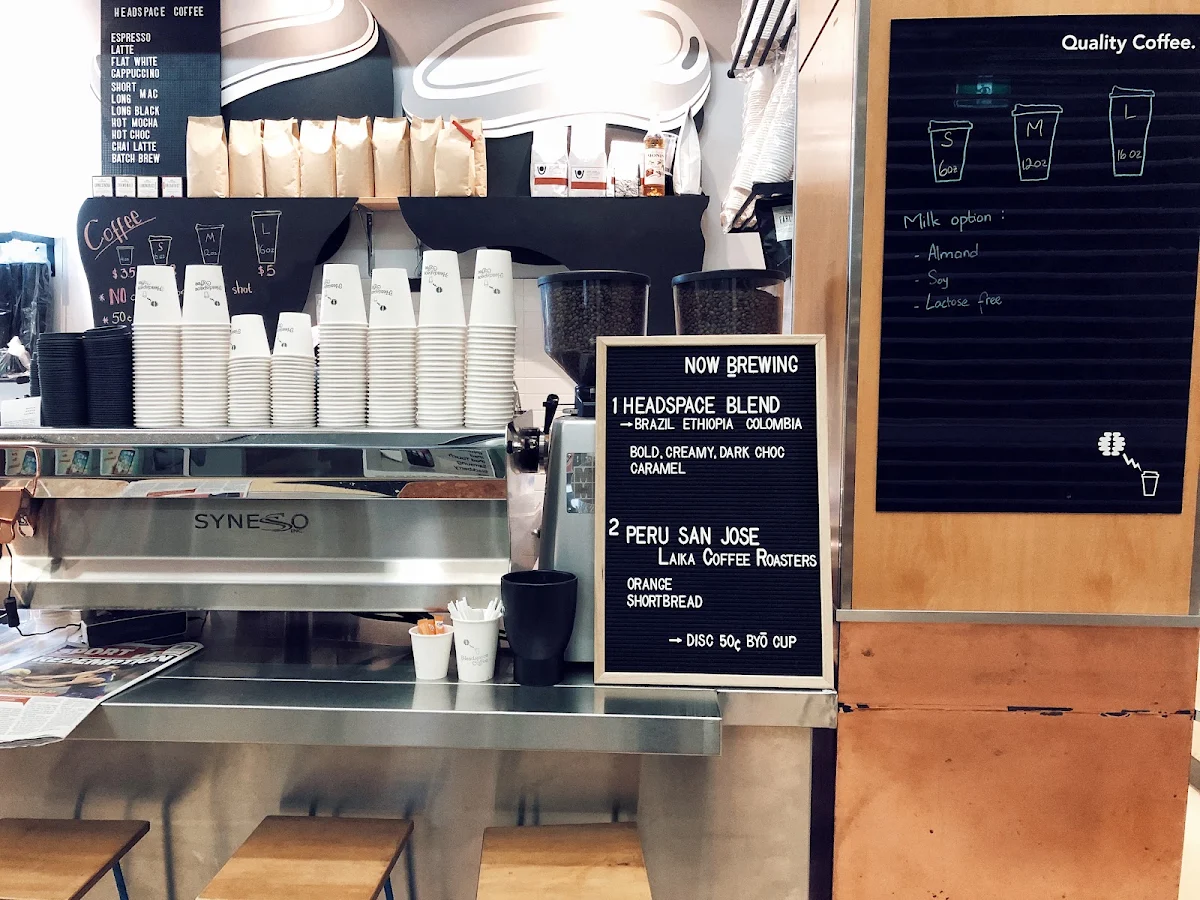 Menu, The Wolf Espresso (Irwin St)