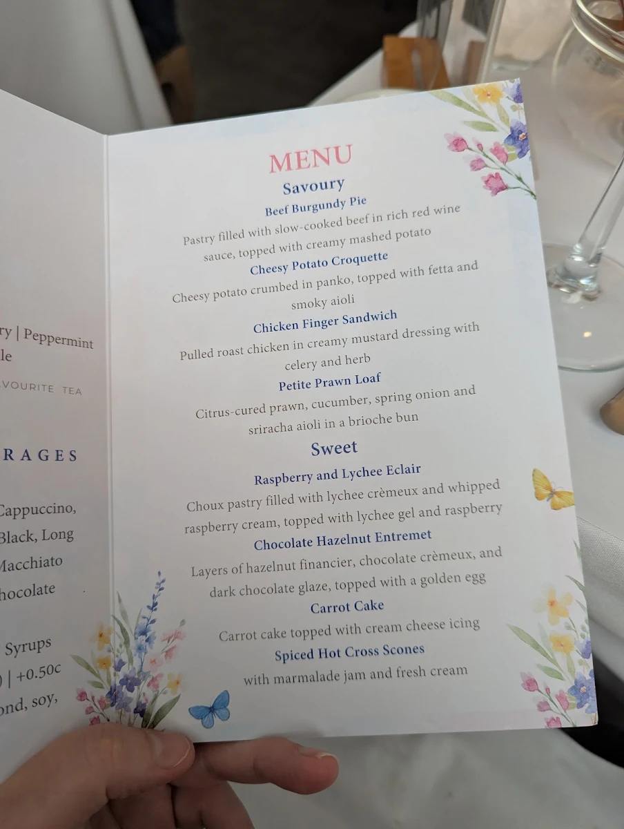 Menu, Mary Eats Cake - Montrose