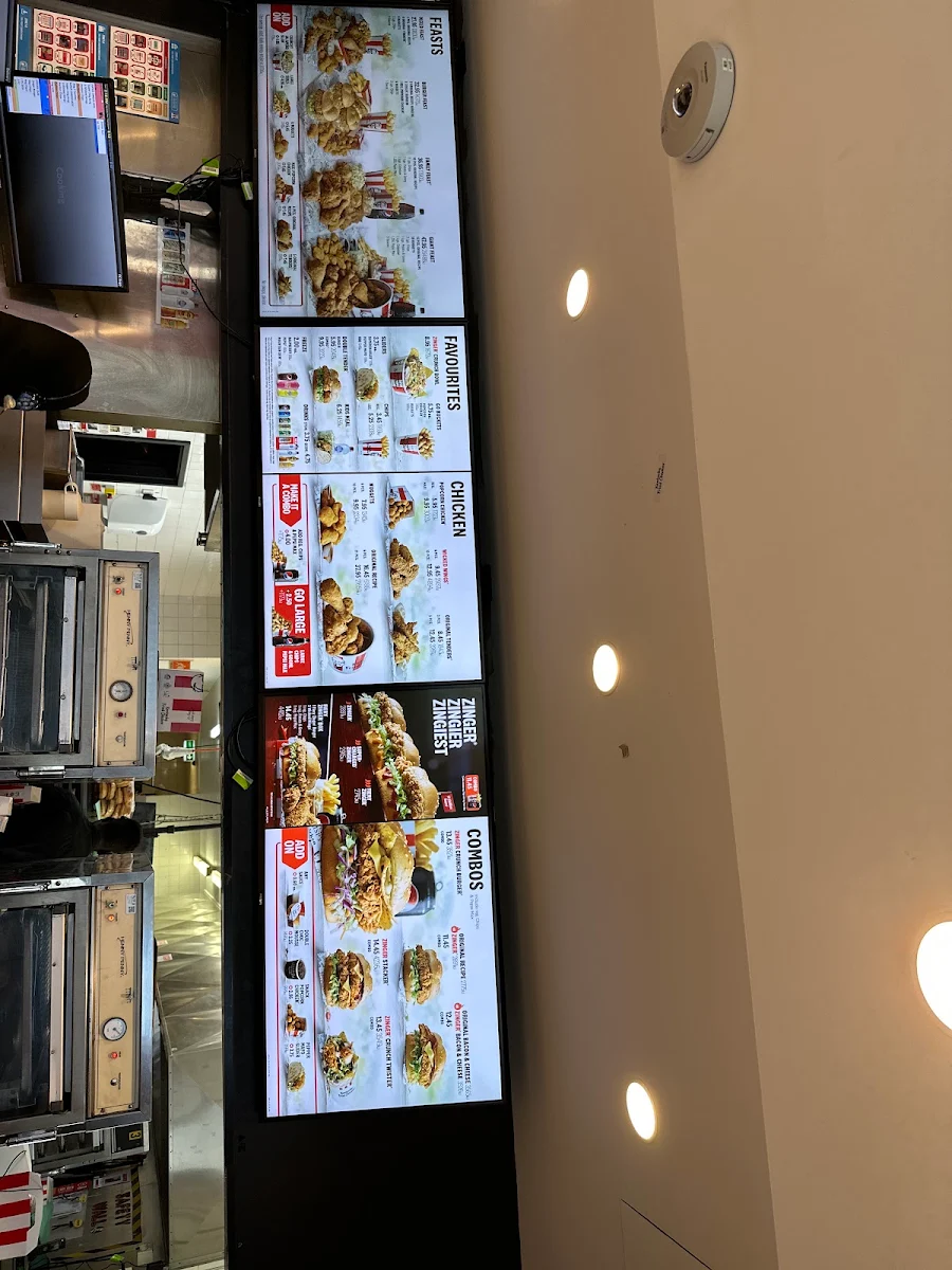Menu, KFC Dogswamp