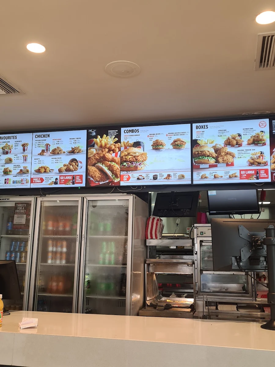 Menu, KFC Karratha