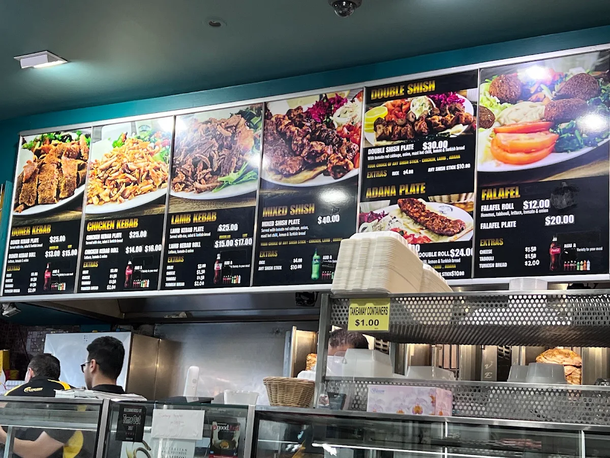 Menu, New Star Kebab Family Restaurant