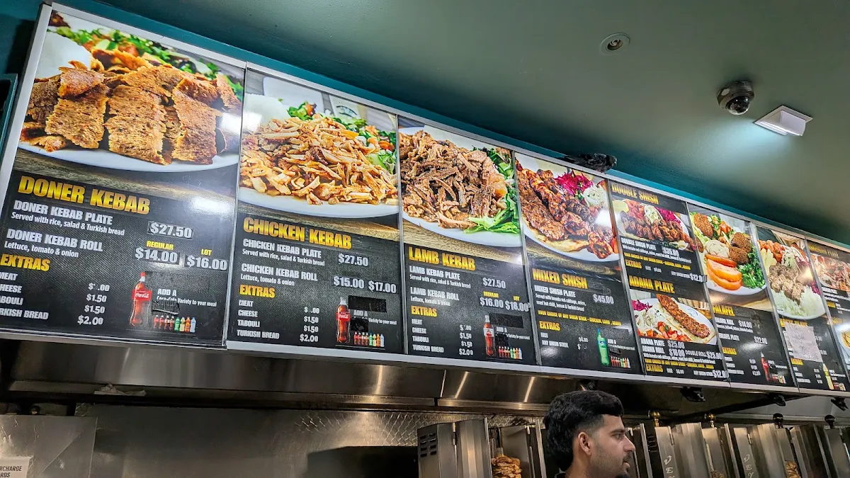 Menu, New Star Kebab Family Restaurant
