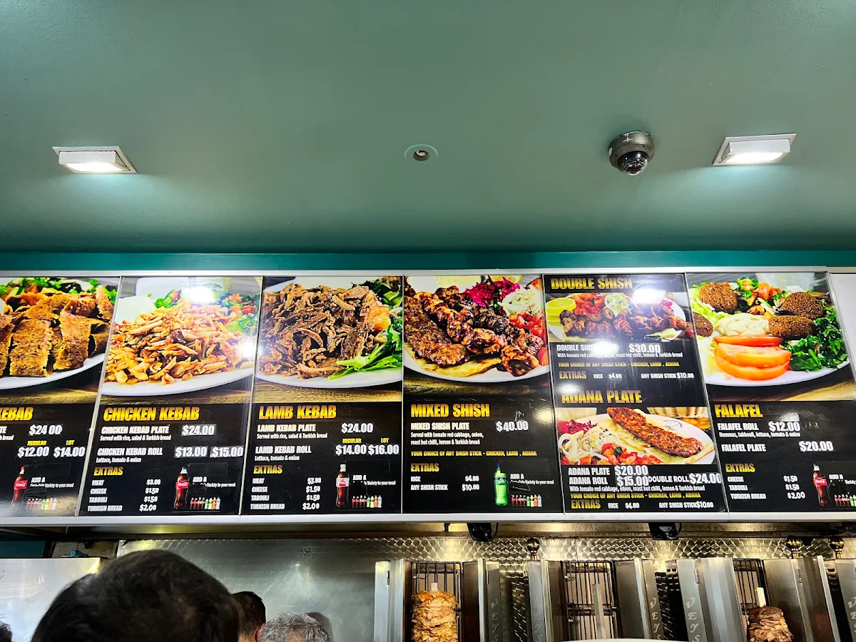 Menu, New Star Kebab Family Restaurant