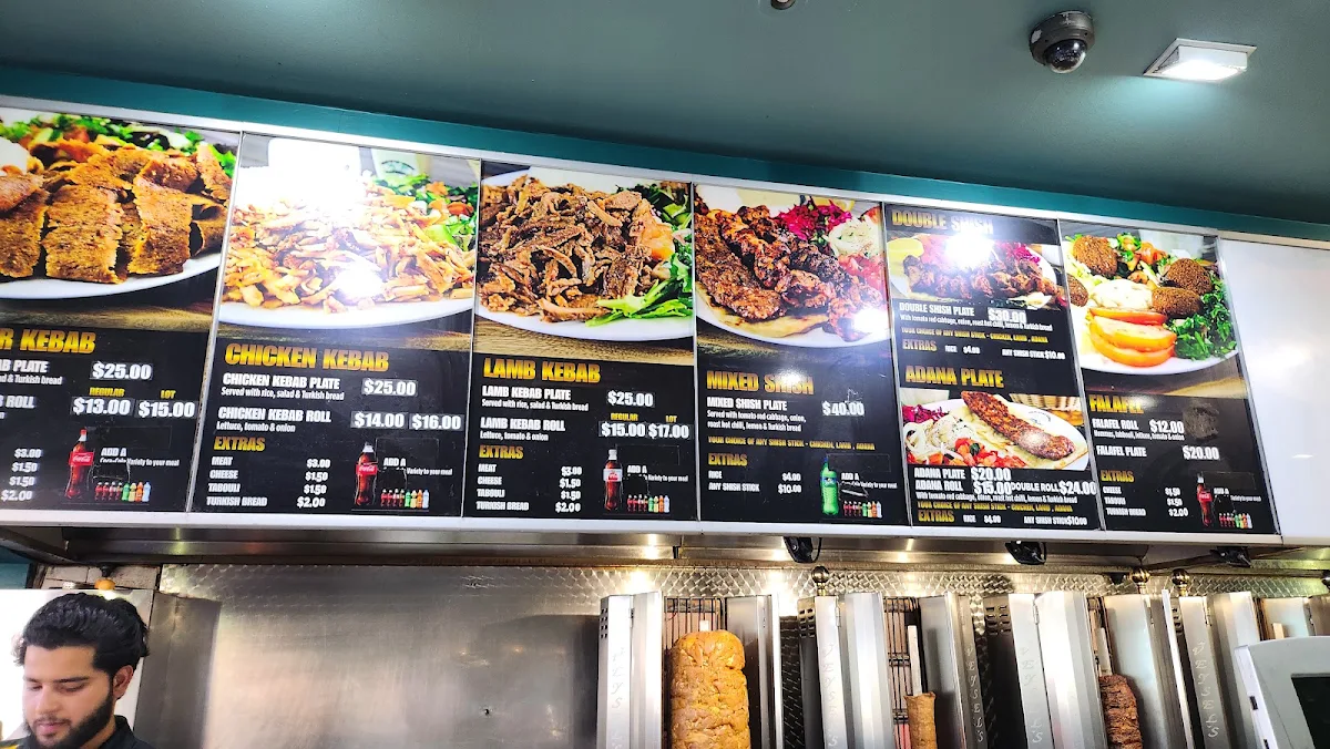 Menu, New Star Kebab Family Restaurant