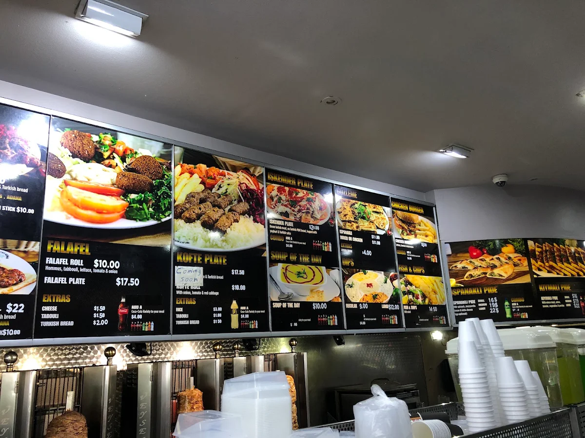 Menu, New Star Kebab Family Restaurant