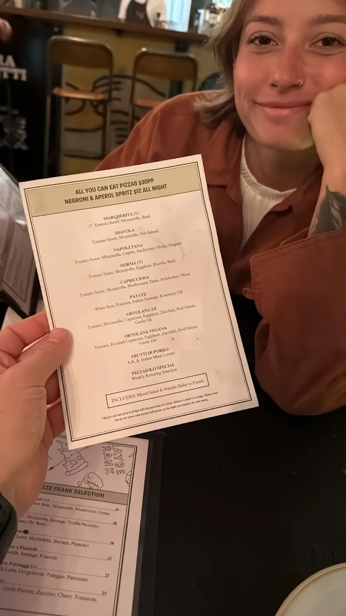 Menu, Maybe Frank Randwick