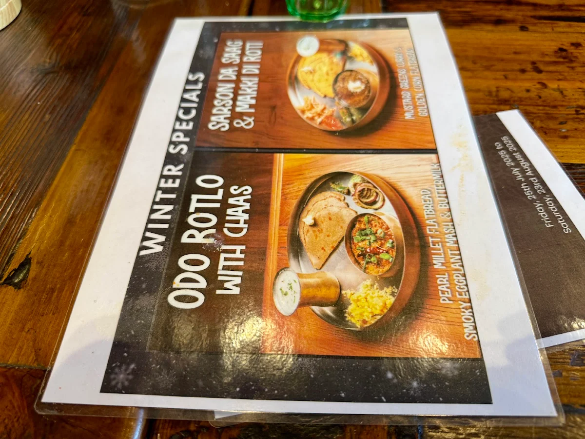 Menu, Chatkazz Wentworthville