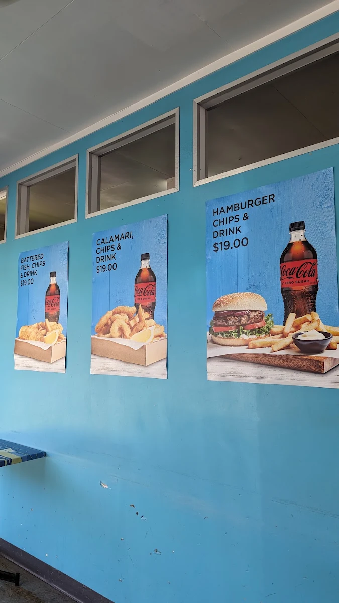 Menu, The Cool Spot