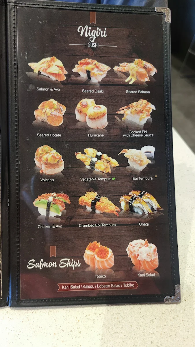 Menu, Sushi Musa Miranda