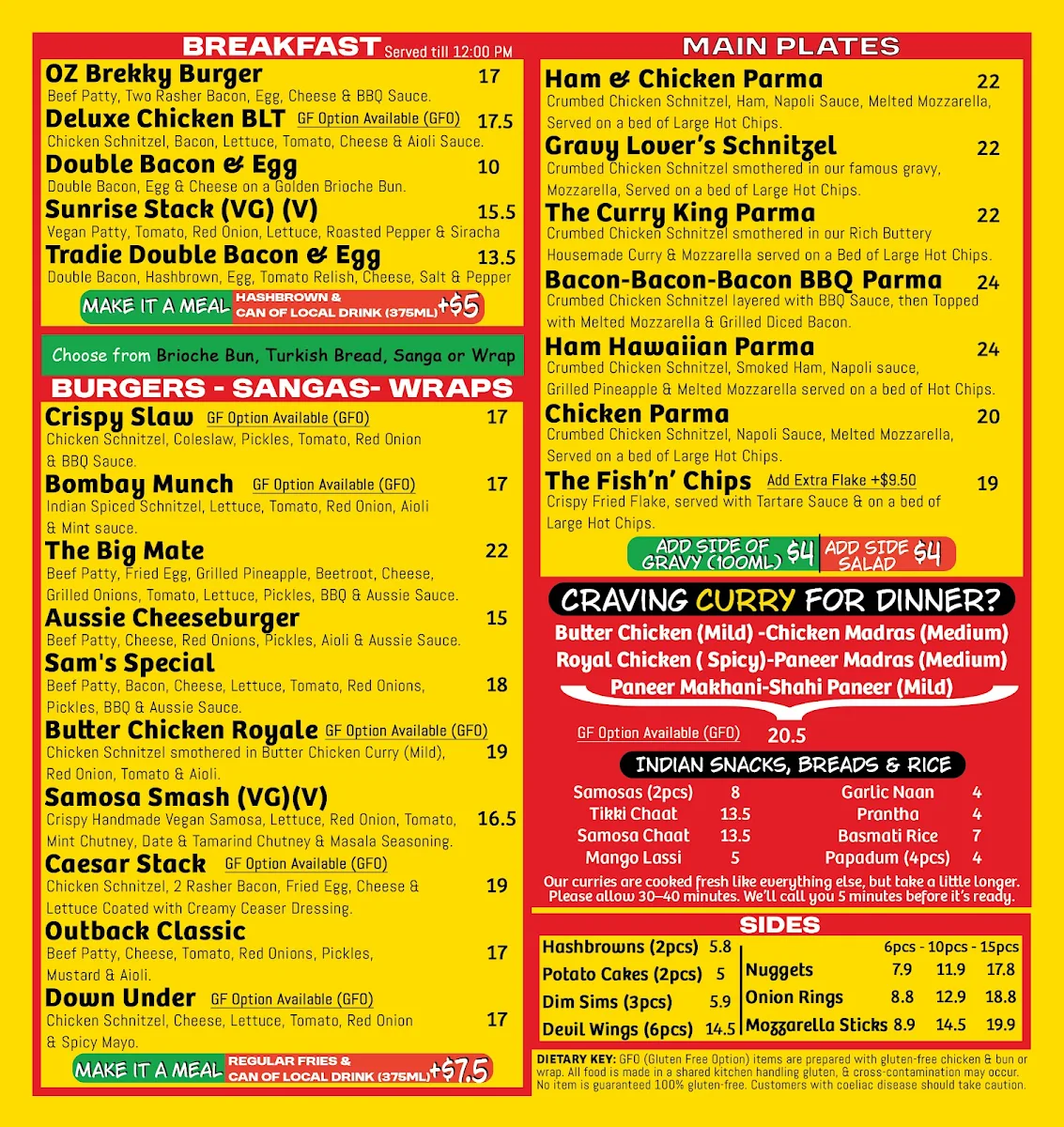 Menu photo 1