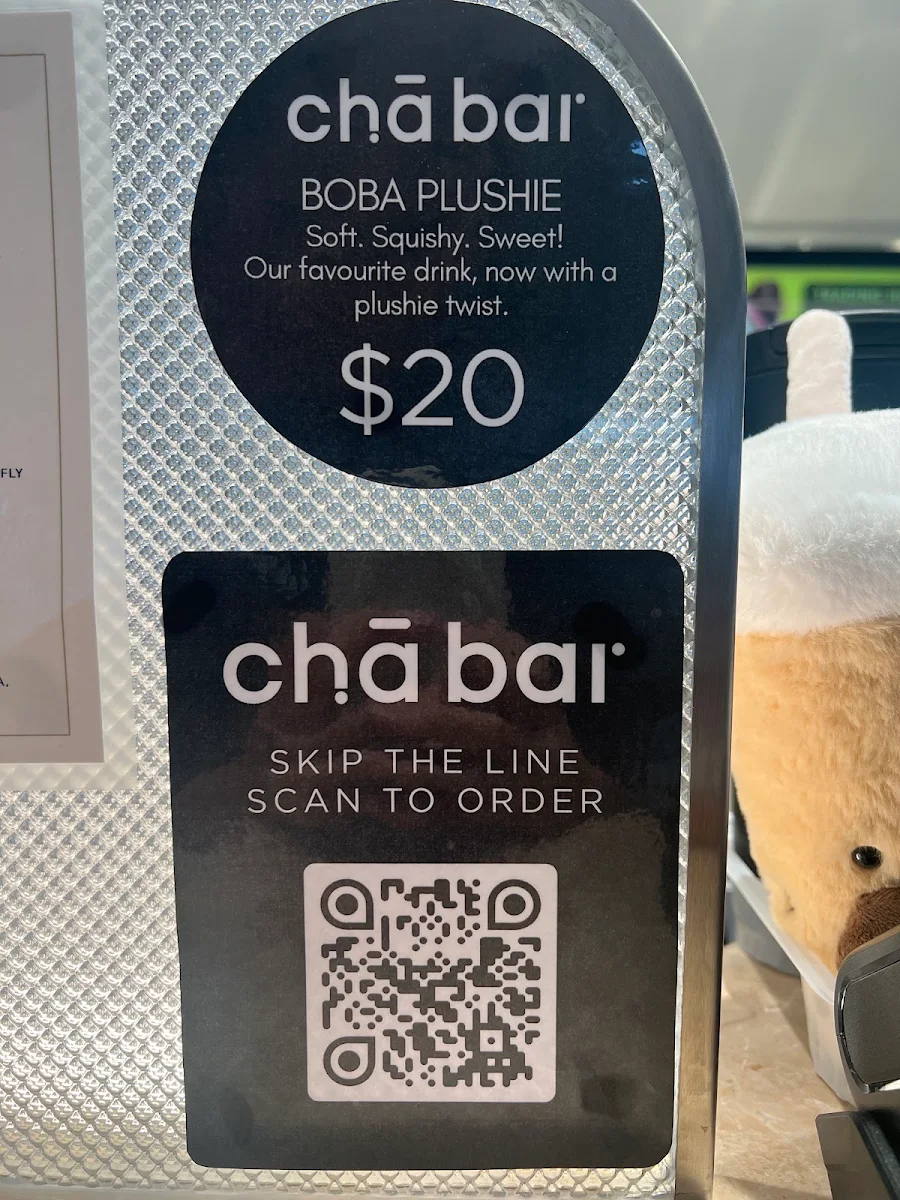 Menu, Chā Bar Bankstown