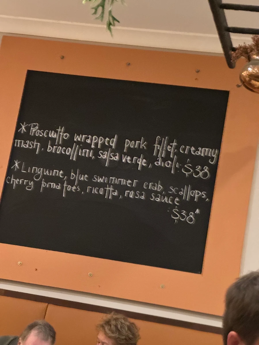 Menu, La Cucina