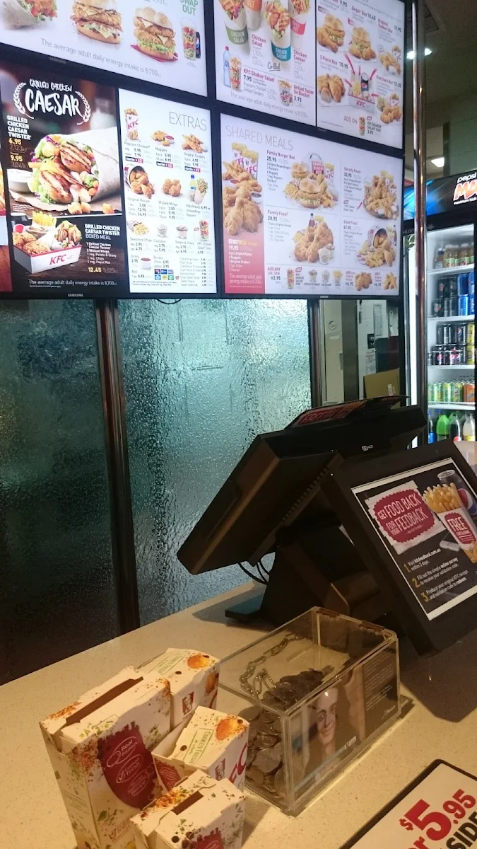 Menu, KFC Frenchs Forest