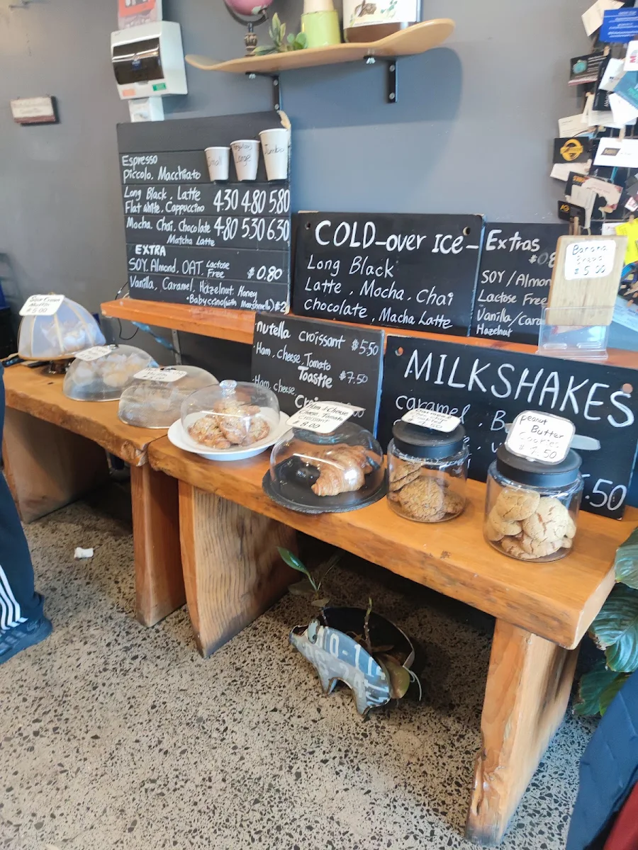 Menu, Blu Note Espresso Bar