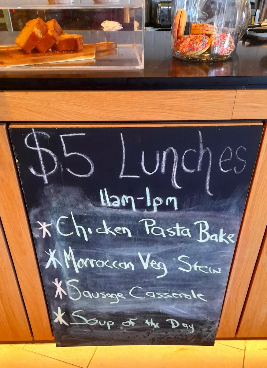 Menu, The Aviary Cafe