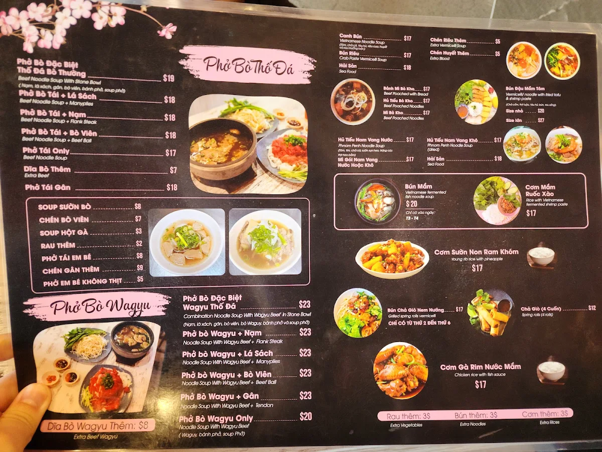 Menu, 3Q QUAY QUAN QUAN