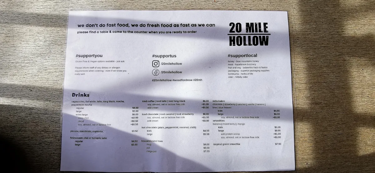 Menu photo 1
