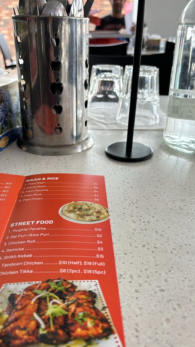 Menu, Star Biryani Rockdale