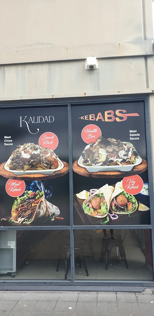 Menu, KALIDAD KEBABS THE LAKES
