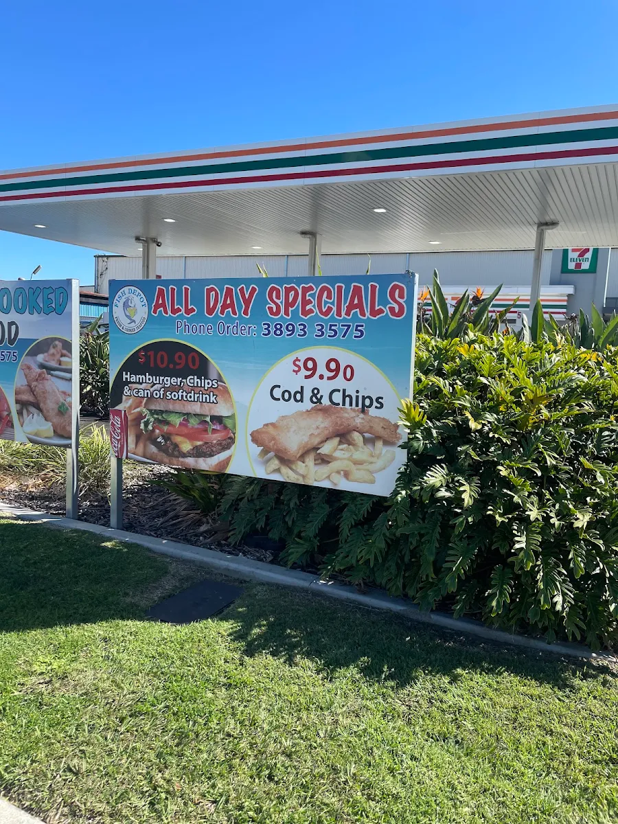 Menu, Fish Depot