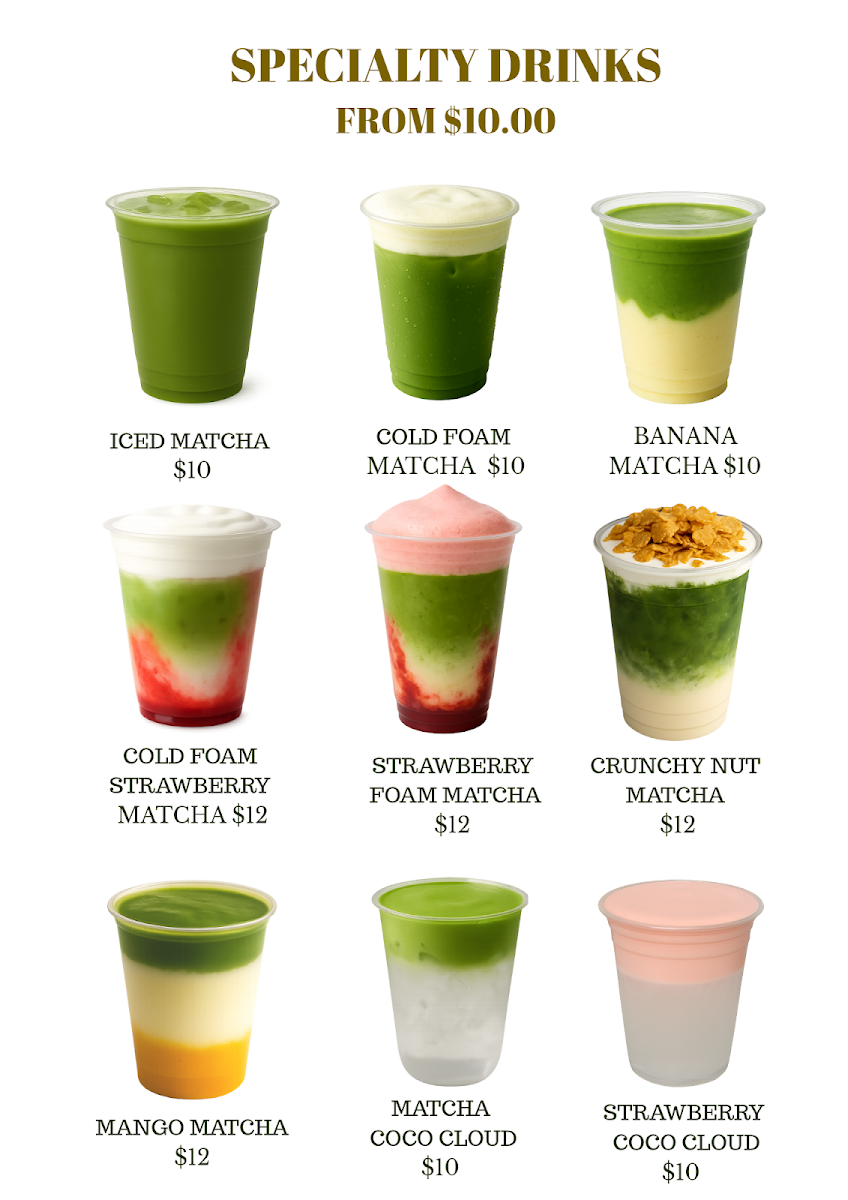Menu, The Sip Lounge