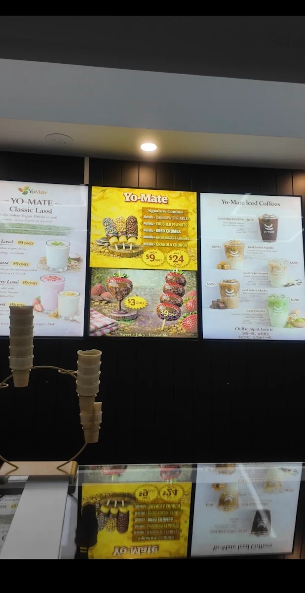 Menu, Yo-Mate (Yo Mate)