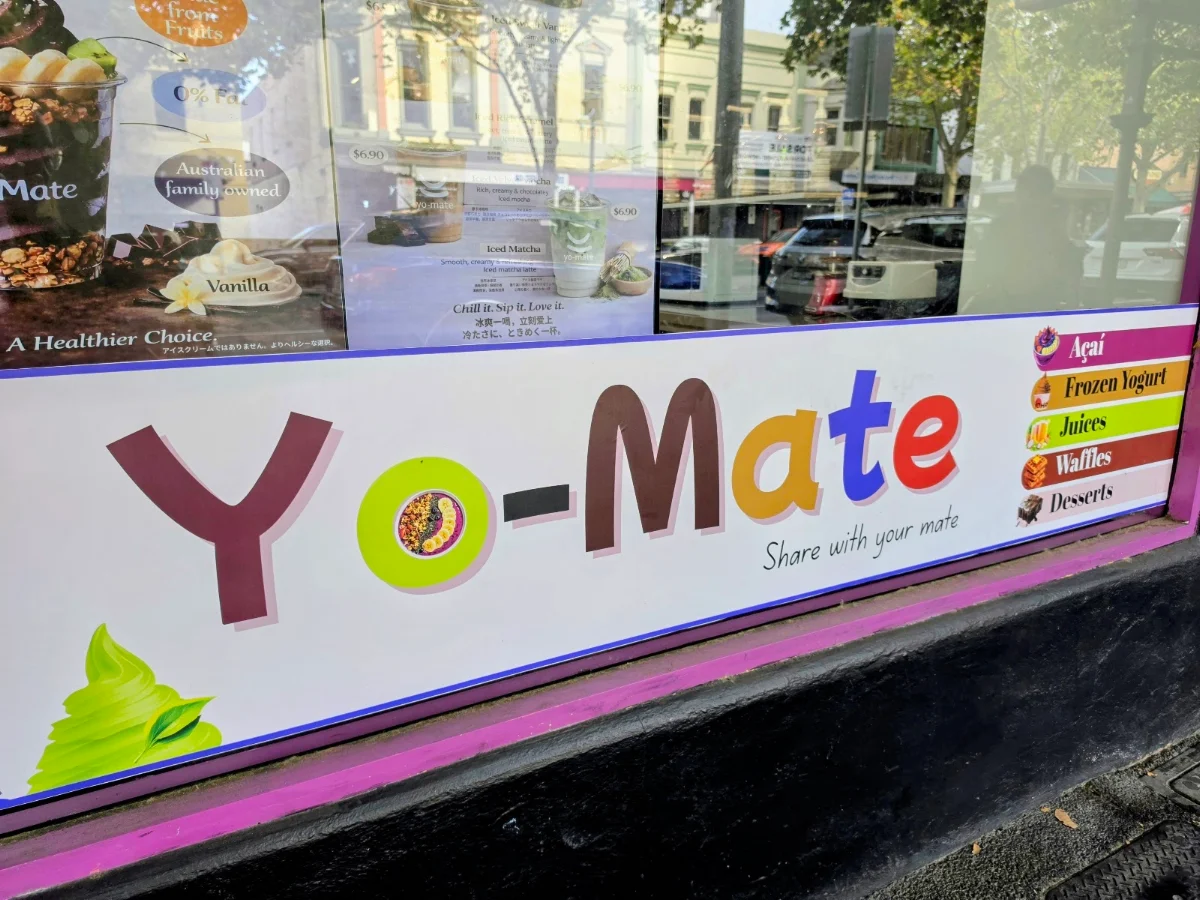 Menu, Yo-Mate (Yo Mate)
