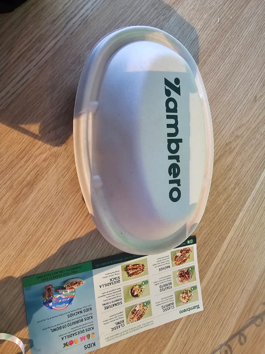 Menu, Zambrero Sunshine Plaza