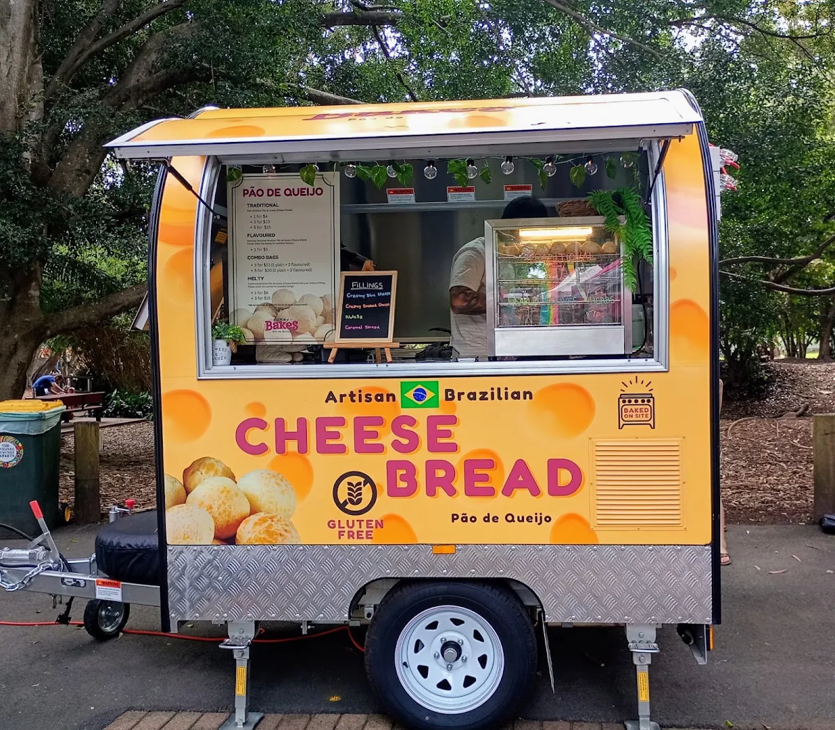 Menu, Sunny Bakes