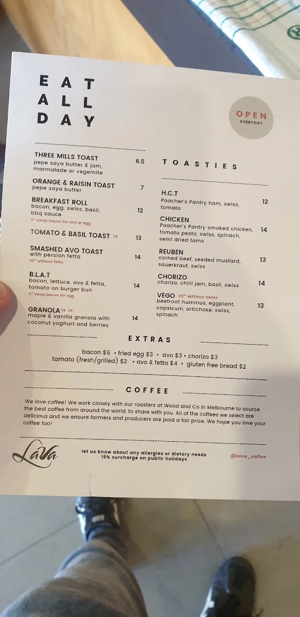 Menu photo 1