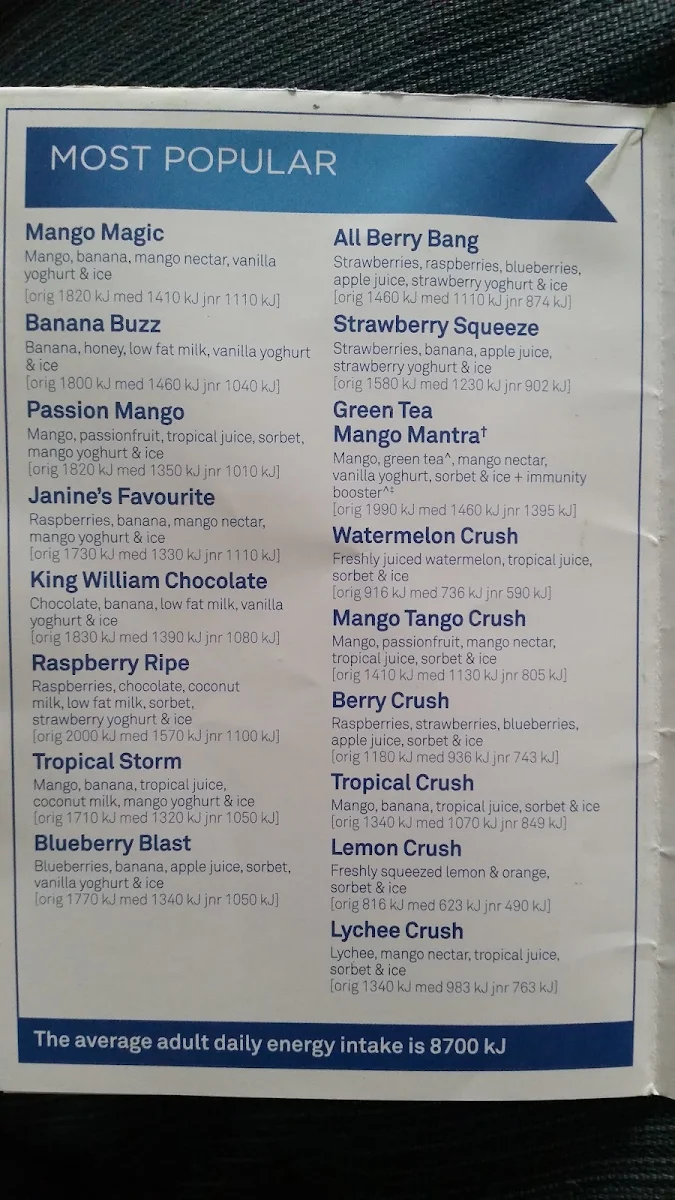 Menu photo 1