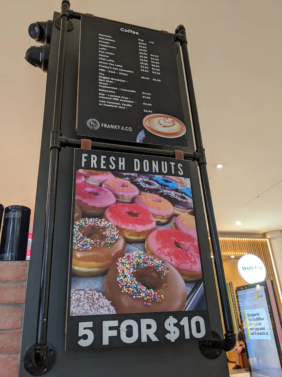 Menu, Franky & Co