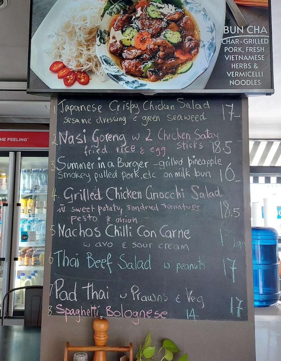 Menu, Hill Station Cafe & Restaurant