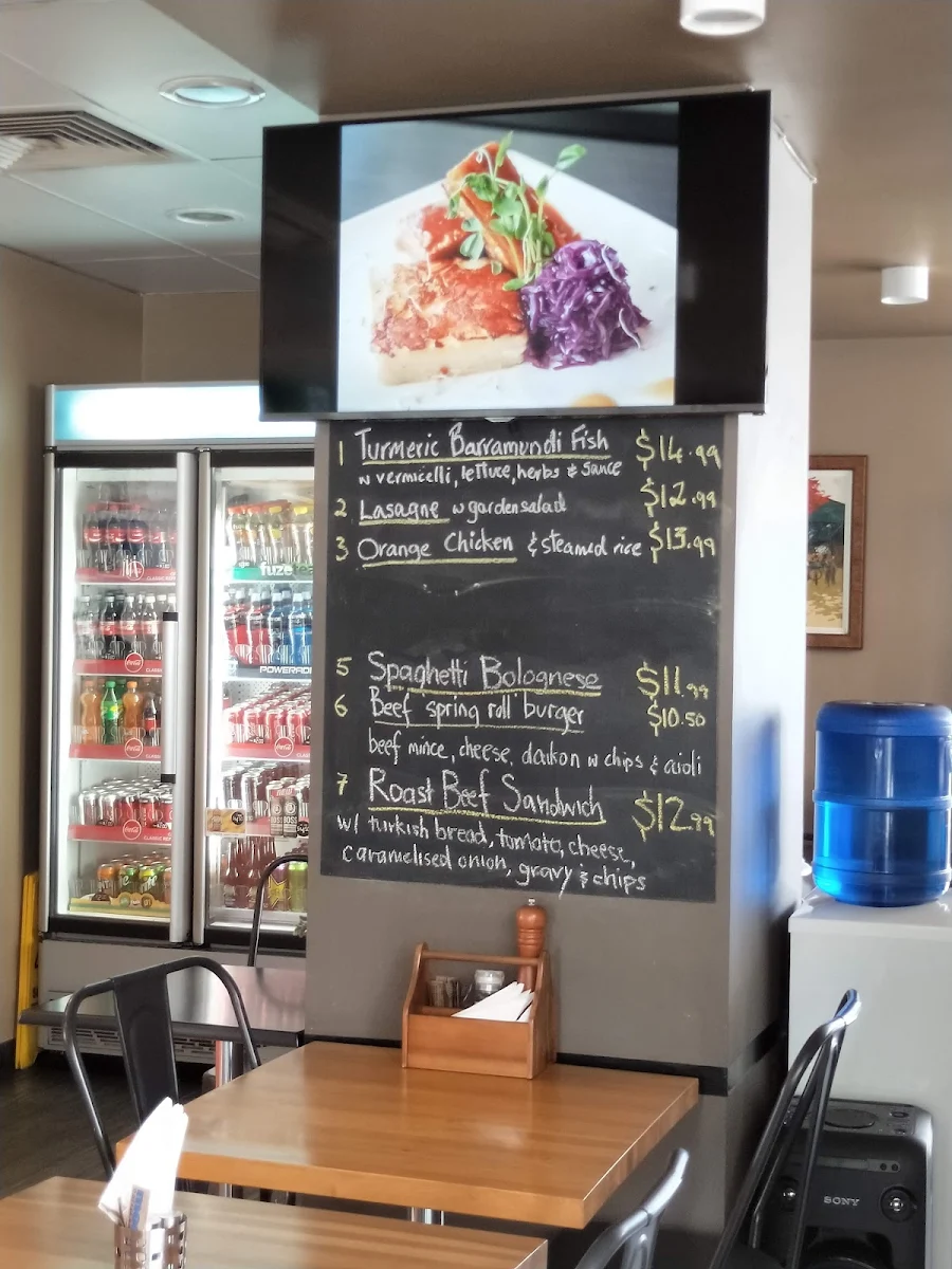 Menu, Hill Station Cafe & Restaurant