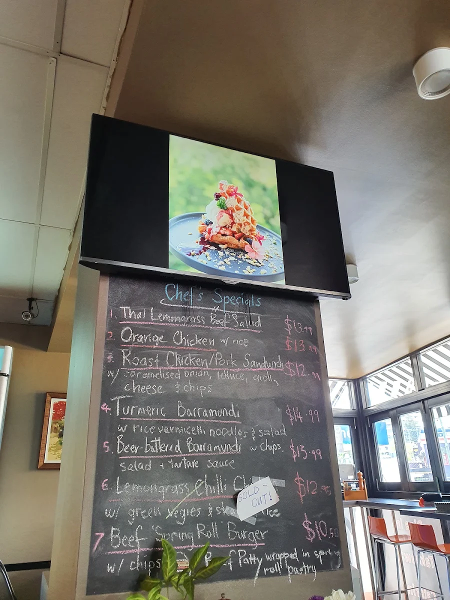 Menu, Hill Station Cafe & Restaurant