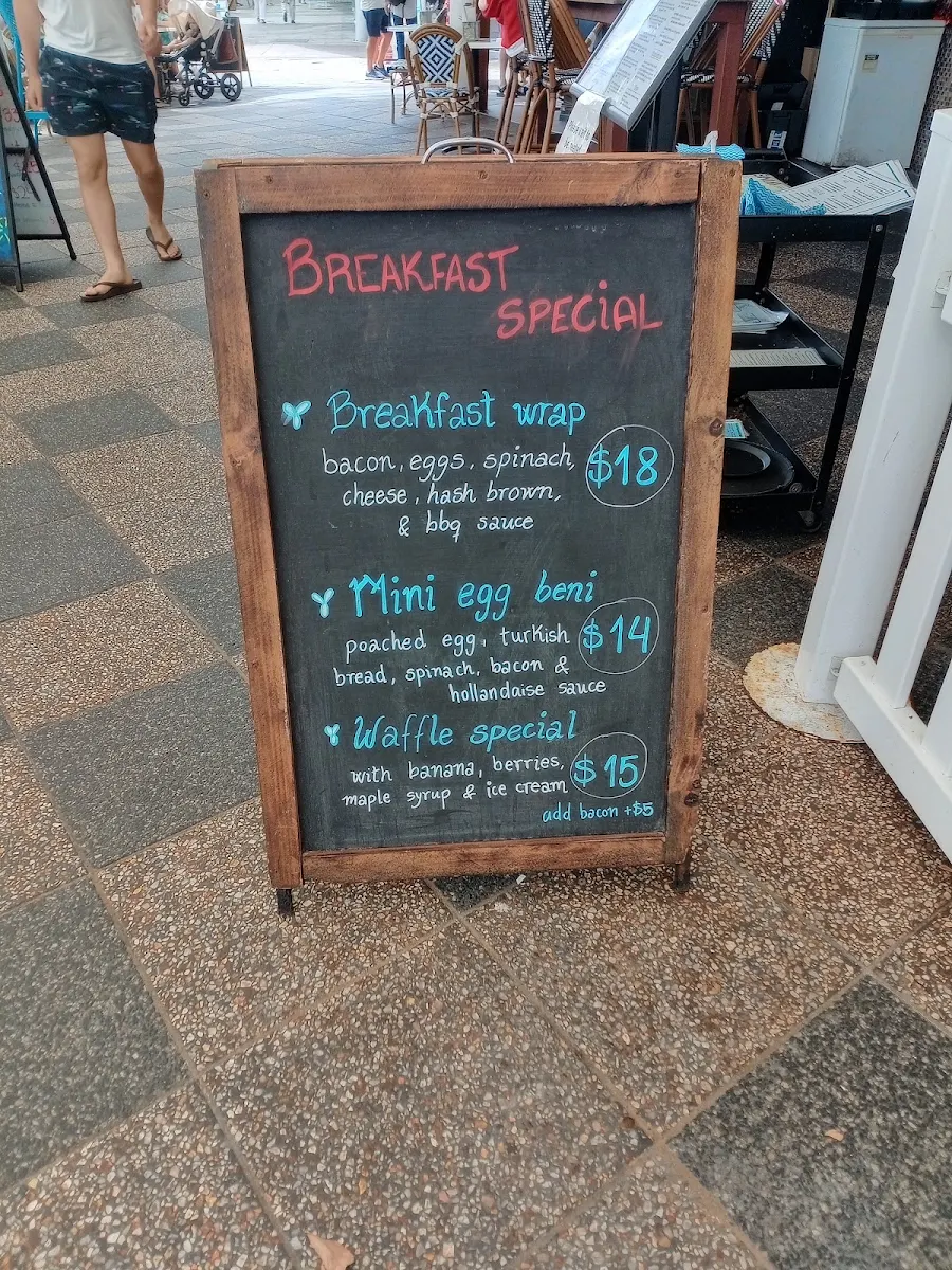 Menu, Craft espresso & bar