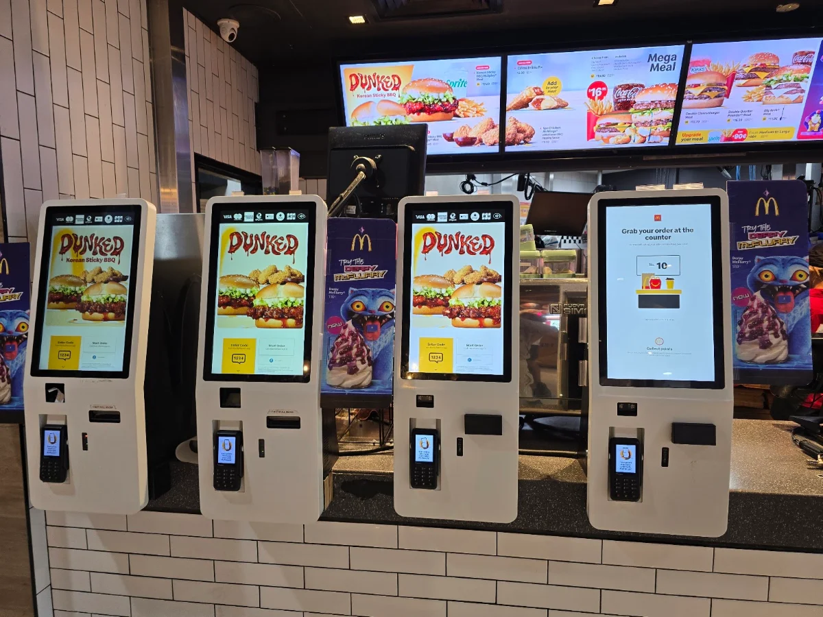 Menu, McDonald's Marrickville Metro