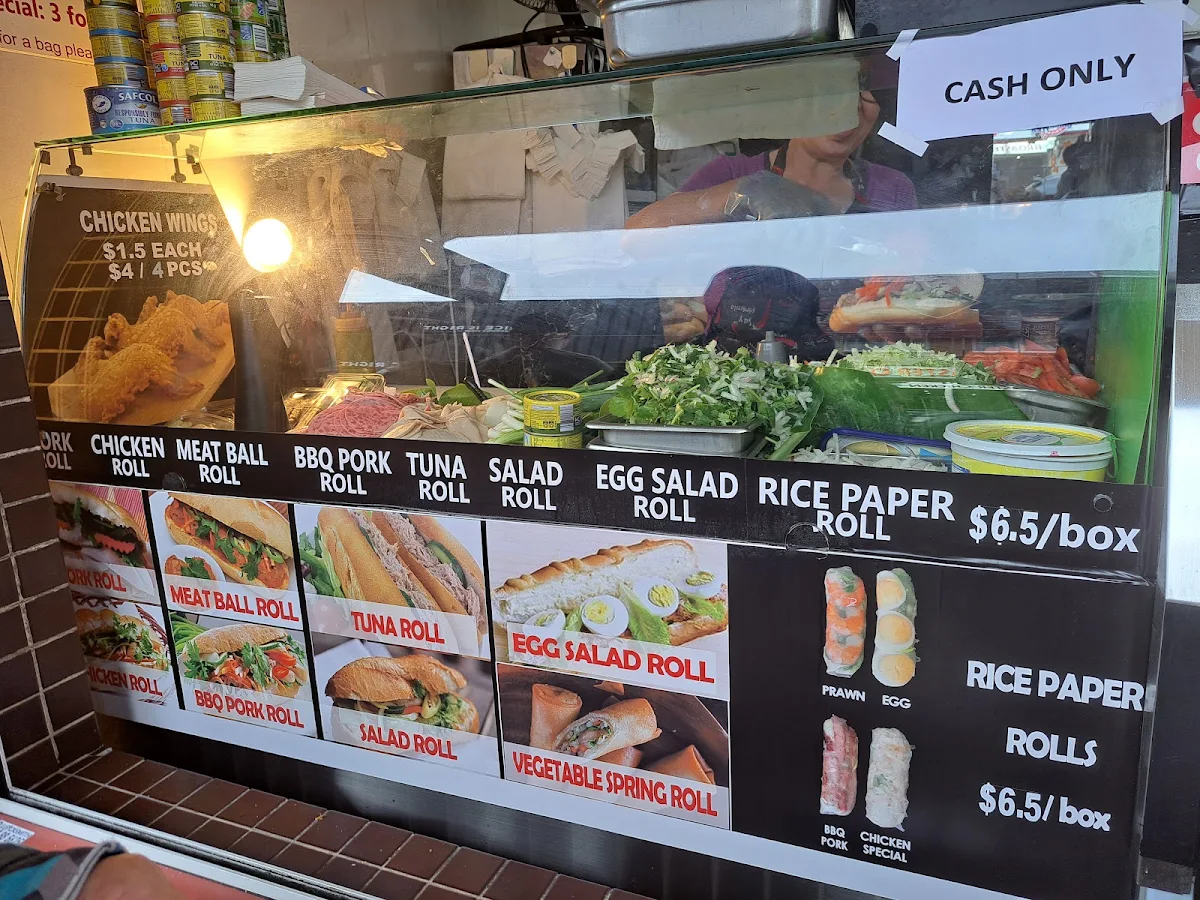 Menu, Hong Hang Pork Rolls Kogarah