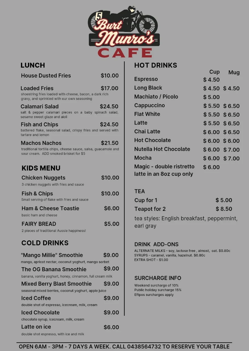 Menu photo 1